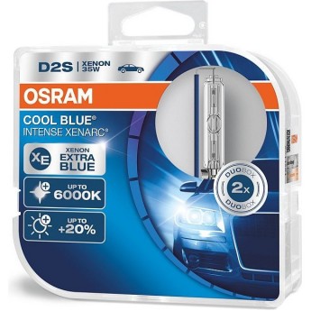 Автолампы OSARAM D2S XENARC COOL BLUE INTENSE 66240CBI-HCB (2 шт) Автолампы OSARAM D2S XENARC COOL BLUE INTENSE 66240CBI-HCB (2 шт)