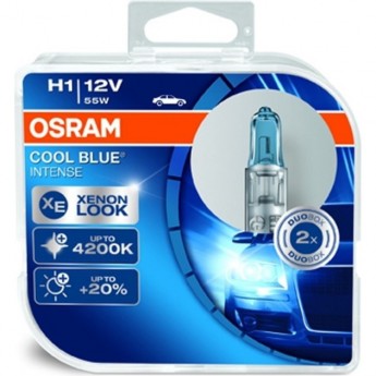 Автолампы OSARAM H1 COOL BLUE INTENSE 64150CBI-HCB (2 шт) Автолампы OSARAM H1 COOL BLUE INTENSE 64150CBI-HCB (2 шт)