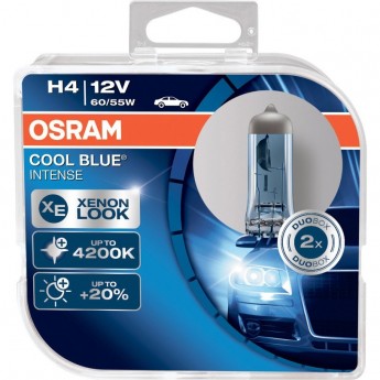 Автолампы OSARAM H4 COOL BLUE INTENSE 64193CBI-HCB (2 шт) Автолампы OSARAM H4 COOL BLUE INTENSE 64193CBI-HCB (2 шт)