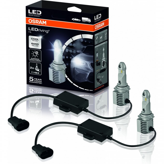 Автолампы OSARAM LED ≠HB4 LEDRIVING 9506CW 4052899564107