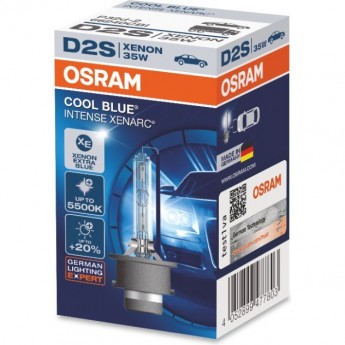 Автолампы OSRAM D2S XENARC® COOL BLUE® INTENSE Автолампы OSRAM D2S XENARC® COOL BLUE® INTENSE