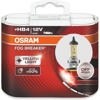 Автолампы OSRAM HB4 FOG BREAKER 9006FBR-HCB (2 шт) Автолампы OSRAM HB4 FOG BREAKER 9006FBR-HCB (2 шт)