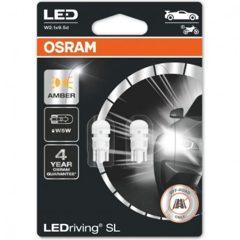 ламп OSRAM LED ≜W5W LEDRIVING SL 2827DYP-02B AMBER - Желтые ламп OSRAM LED ≜W5W LEDRIVING SL 2827DYP-02B AMBER - Желтые