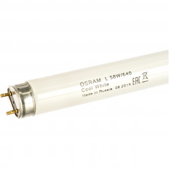 Лампа люминесцентная OSRAM L 58W/640 58Вт T8 4000К G13 смол. Лампа люминесцентная OSRAM L 58W/640 58Вт T8 4000К G13 смол.